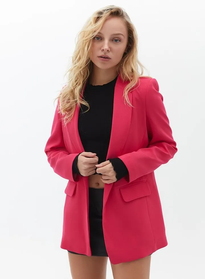 Pink Classic Blazer