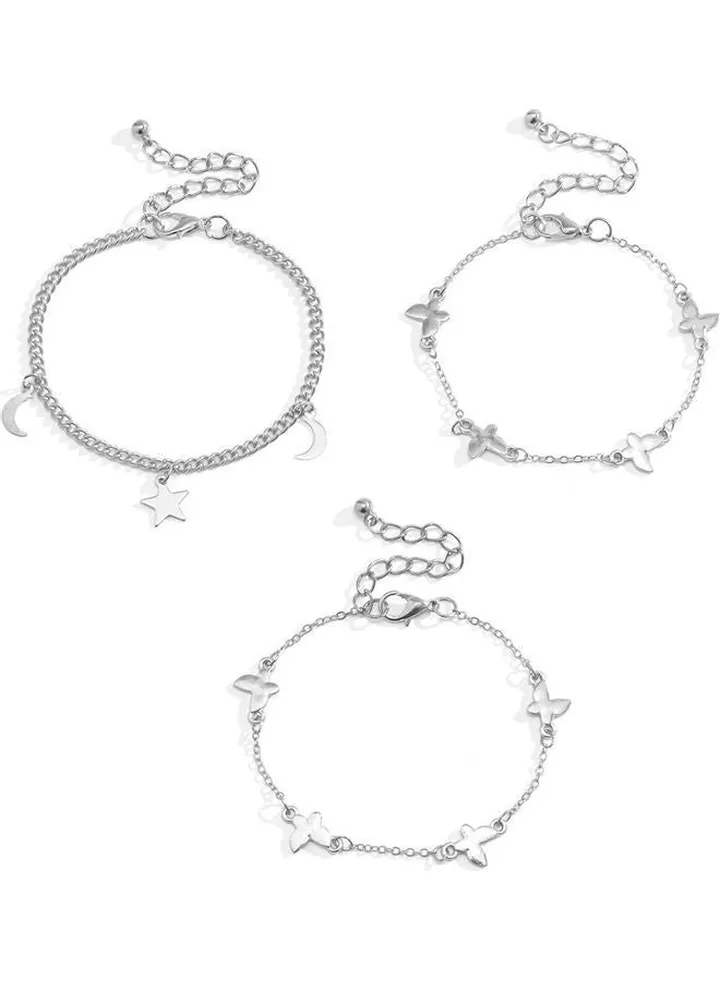 3-Piece Fashion Bracelet Set