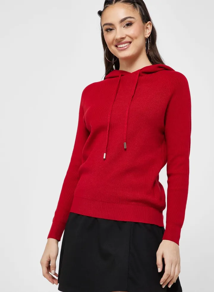 Classic Sweater With Hoodie