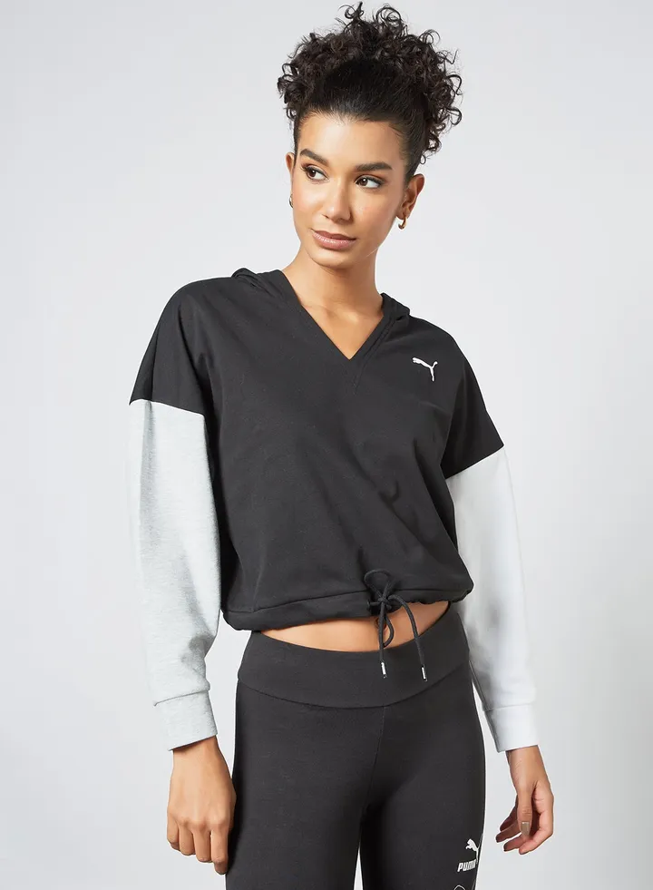 Modern Sports Hoodie Black