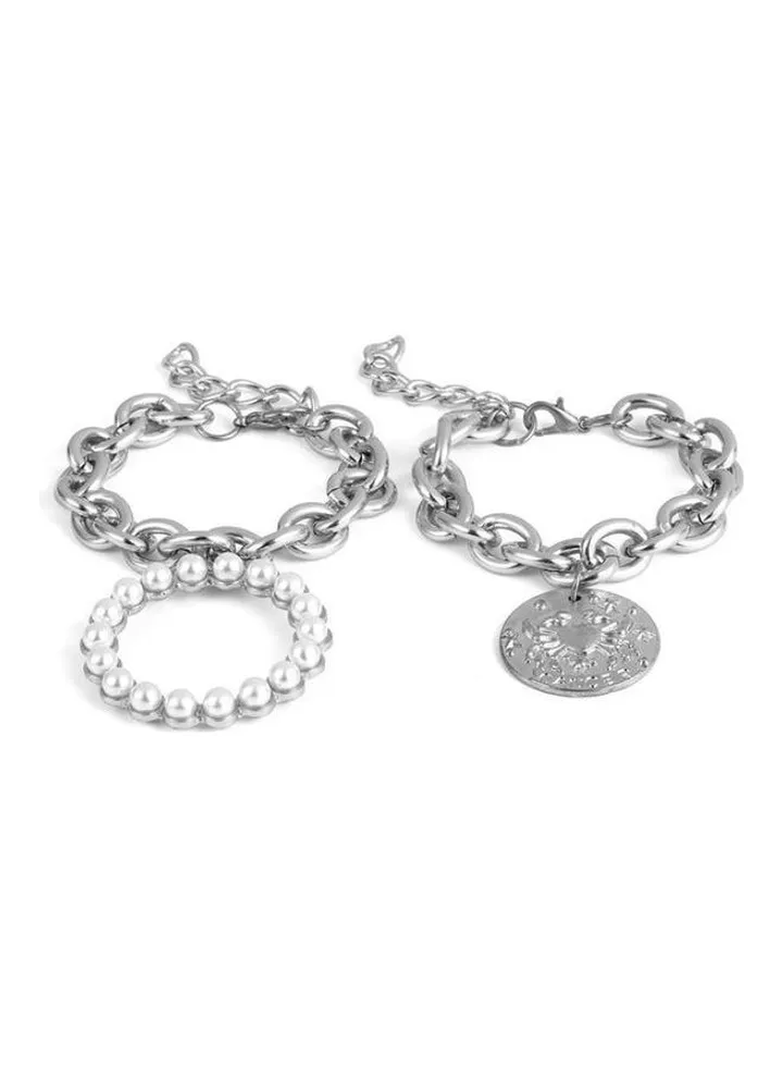 2-Piece Fashion Bracelet Set