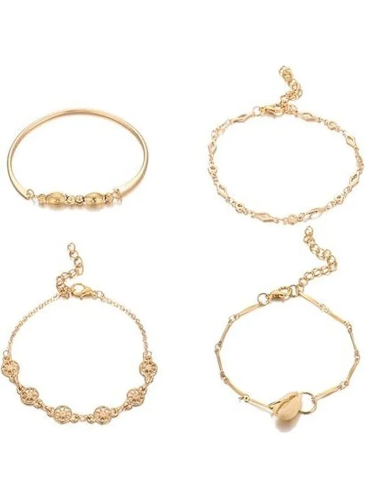 4-Piece Fashion Bracelet Set
