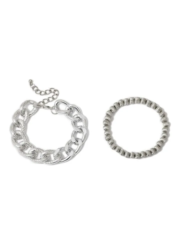 2-Piece Fashionable Bracelet