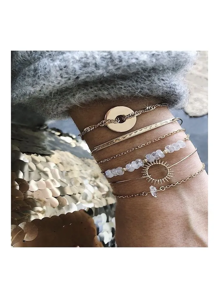 6-Piece Fashionable Bracelet