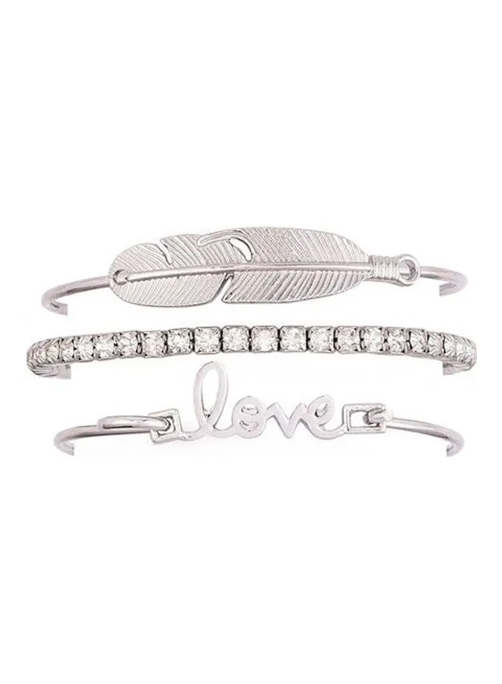 3-Piece Fashionable Bangle