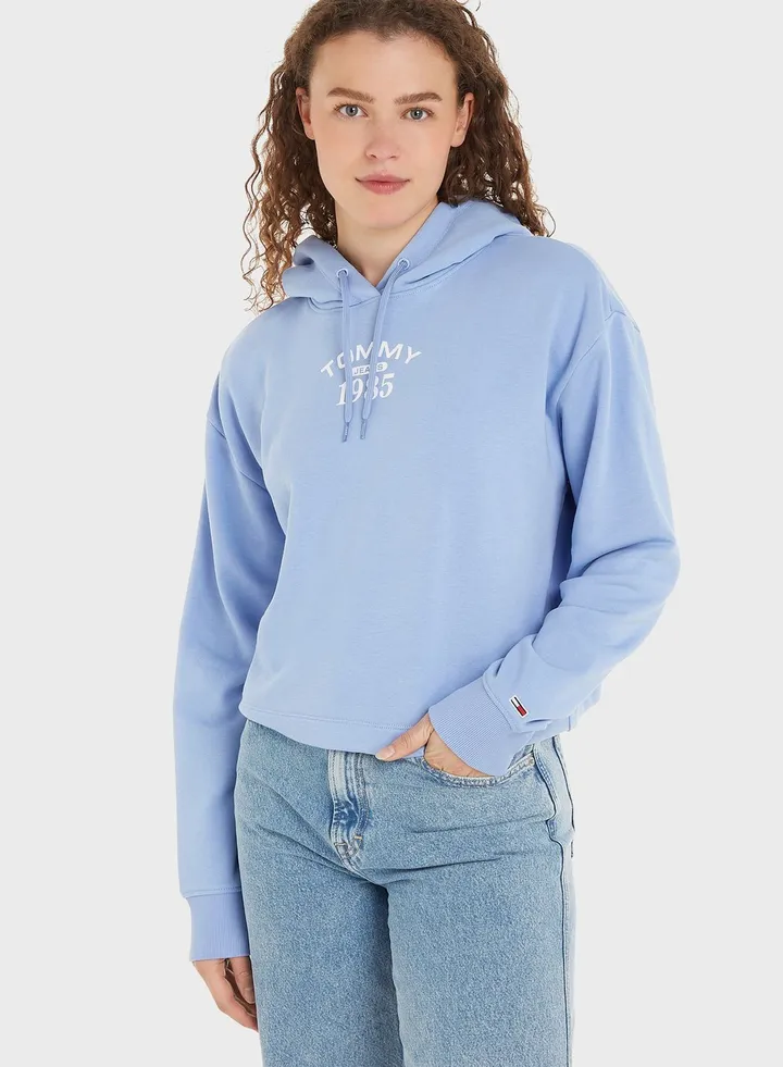 Logo Knitted Hoodie
