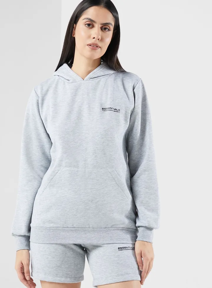 Lounge Regular Pocket Hoodie