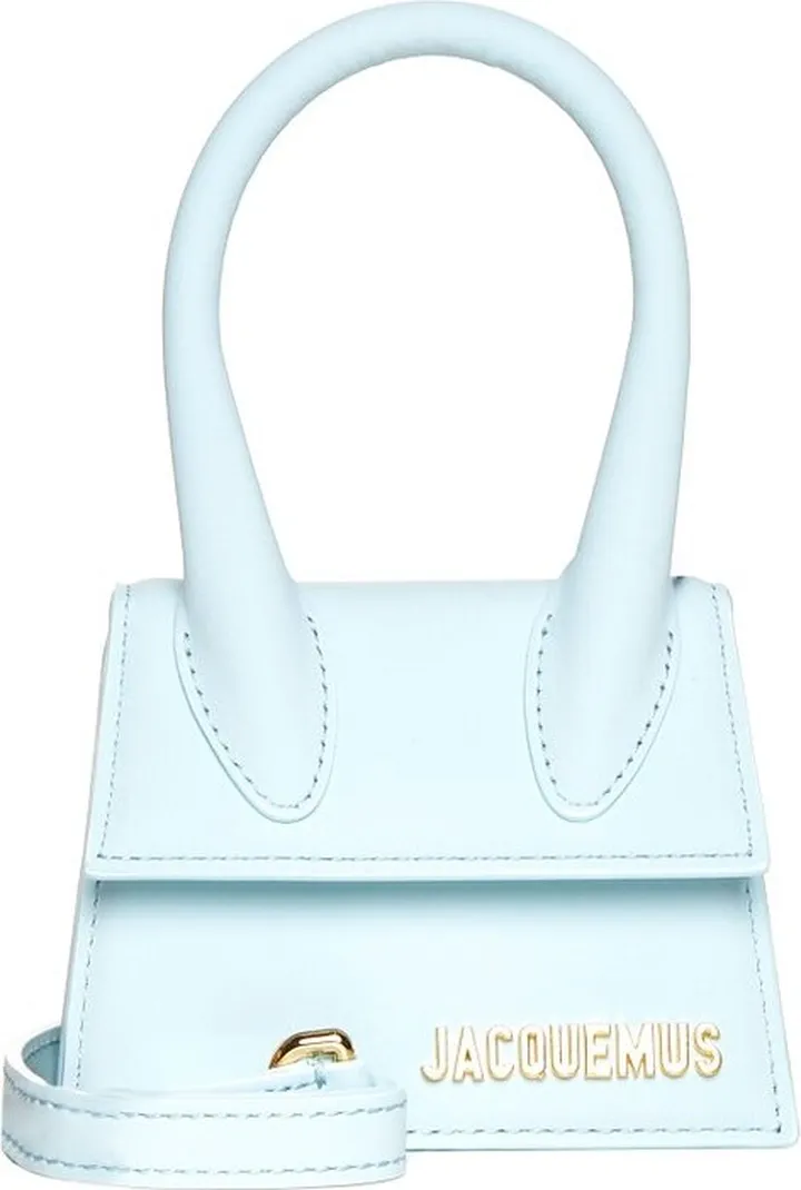 Jacquemus Logo Plaque Fold-Over Tote Bag