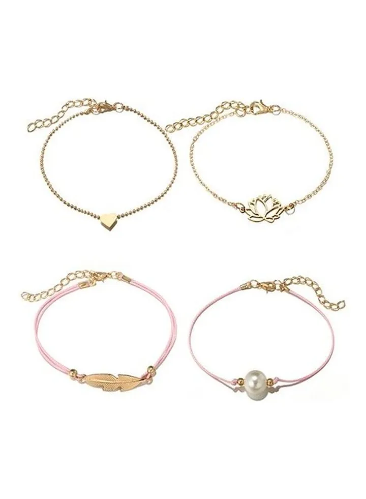 4-Piece Fashion Bracelet Set