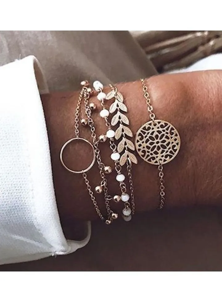 5-Piece Fashionable Bracelets
