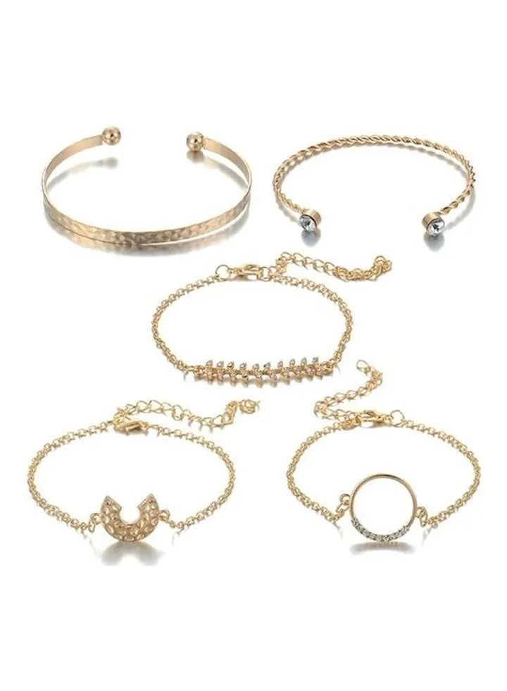 5-Piece Fashion Bracelet Set