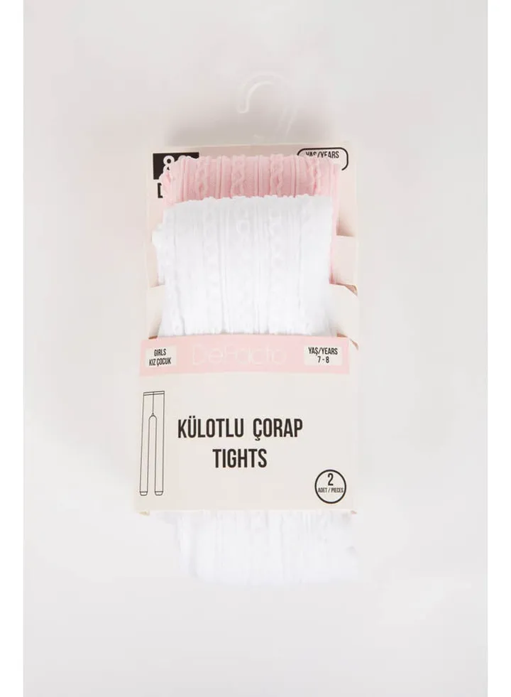 Girl Pantyhose Socks - 2 Pack