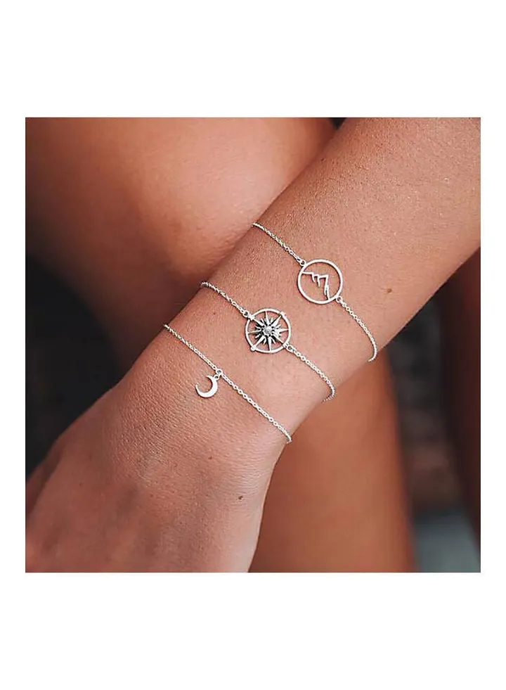 3-Piece Fashionable Bracelets