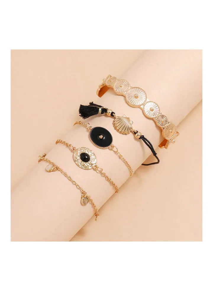5-Piece Fashionable Bracelets