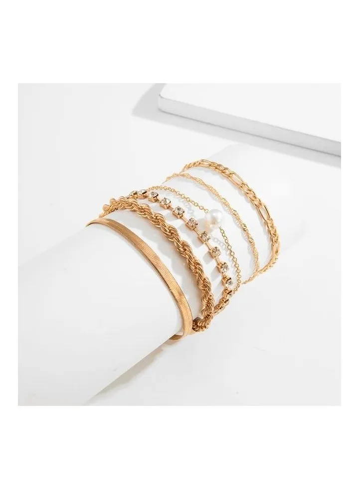 6-Piece Fashion Bracelets