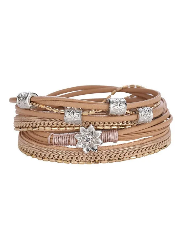 Flower Designed Bracelet