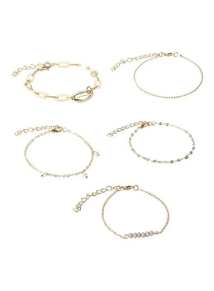 5-Piece Fashion Bracelet Set