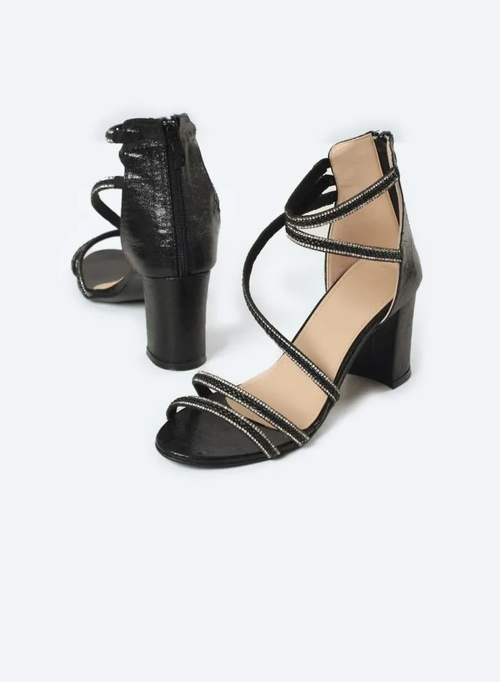 Sandal Half Boot Leather