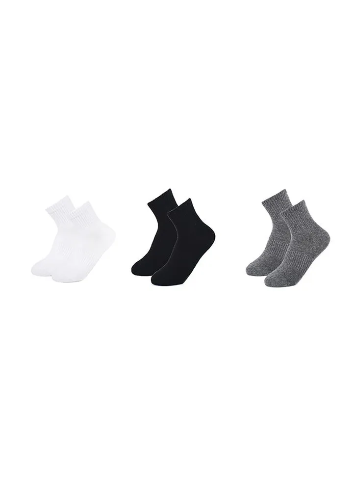 Pack Of 3 Casual Wear Socks Multicolour