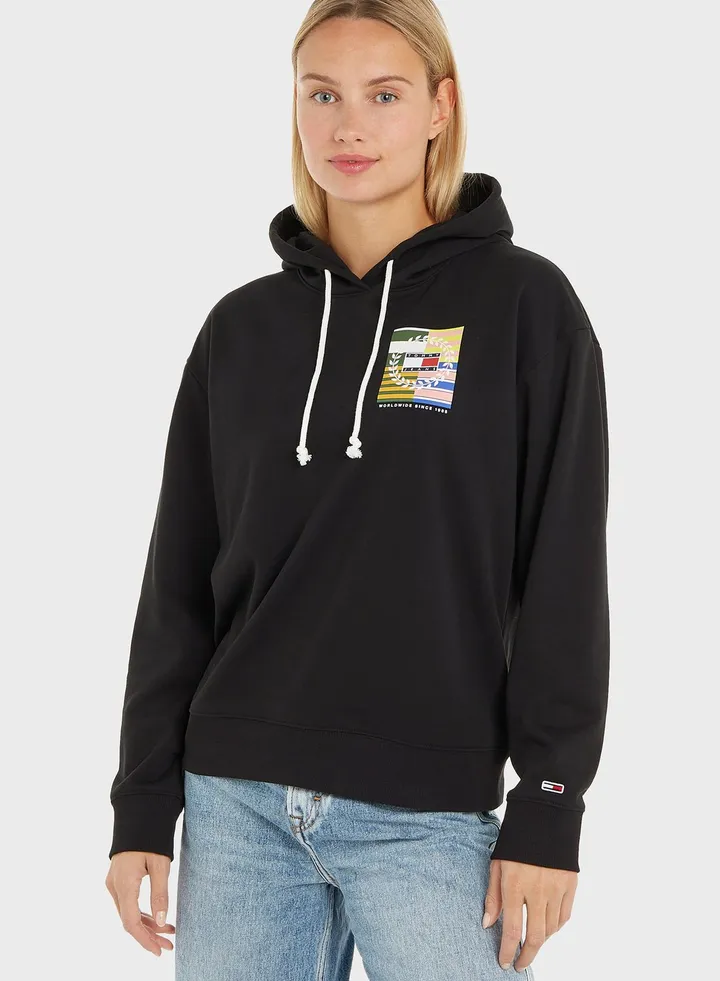 Logo Graphic Hoodie