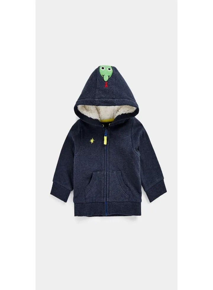 Snake Zip Up Hoodie