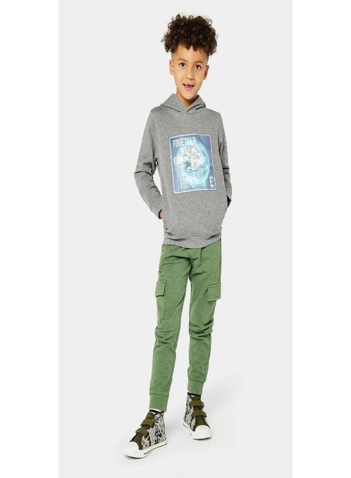 Khaki Cargo Joggers