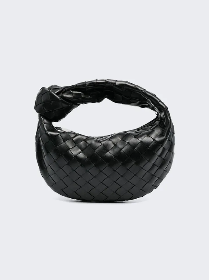 Mini Jodie Bag Black and Silver