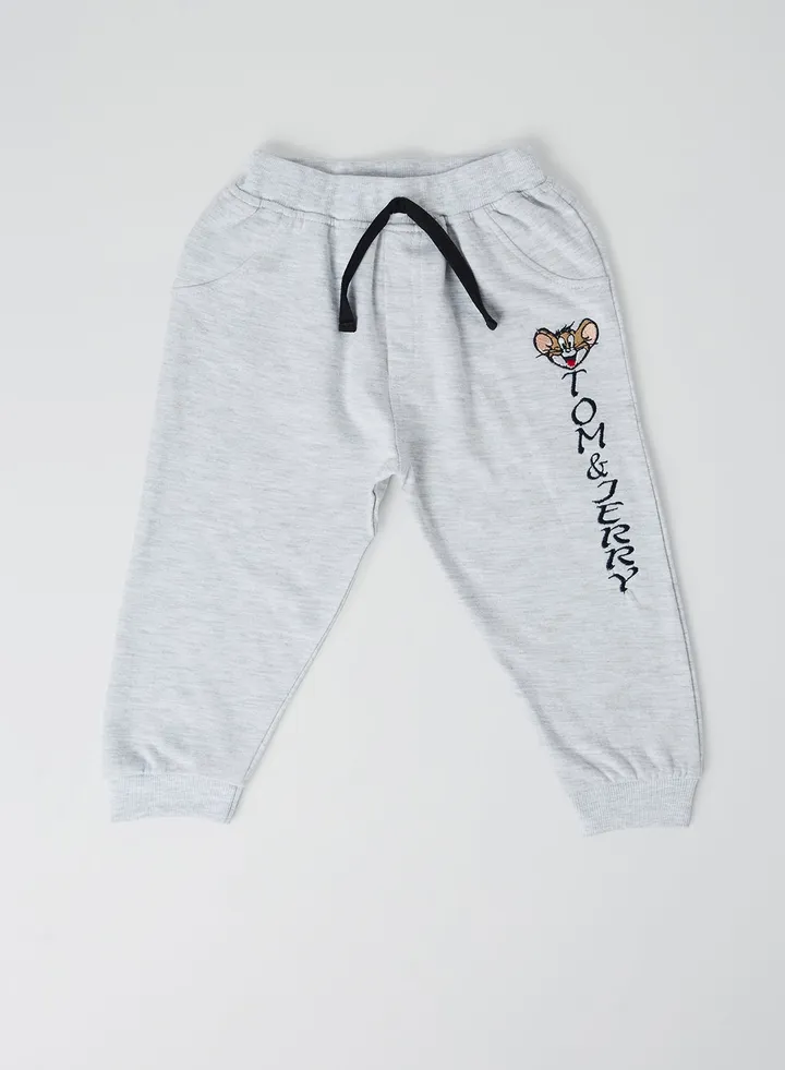 Baby Tom & Jerry Joggers Acru Melange
