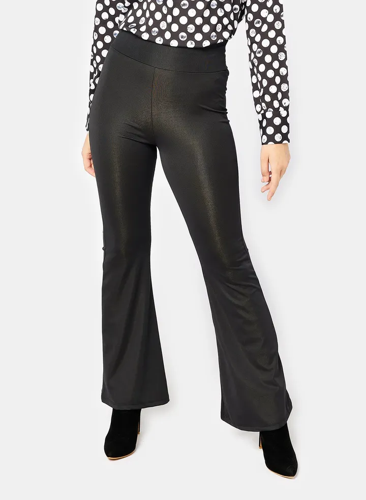 Women's High Waist Wide Yoga Pants Flare Pants
