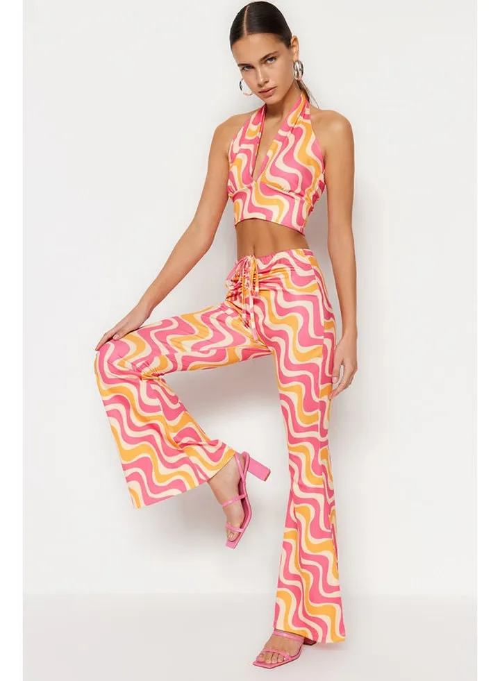 Woman Pants Orange