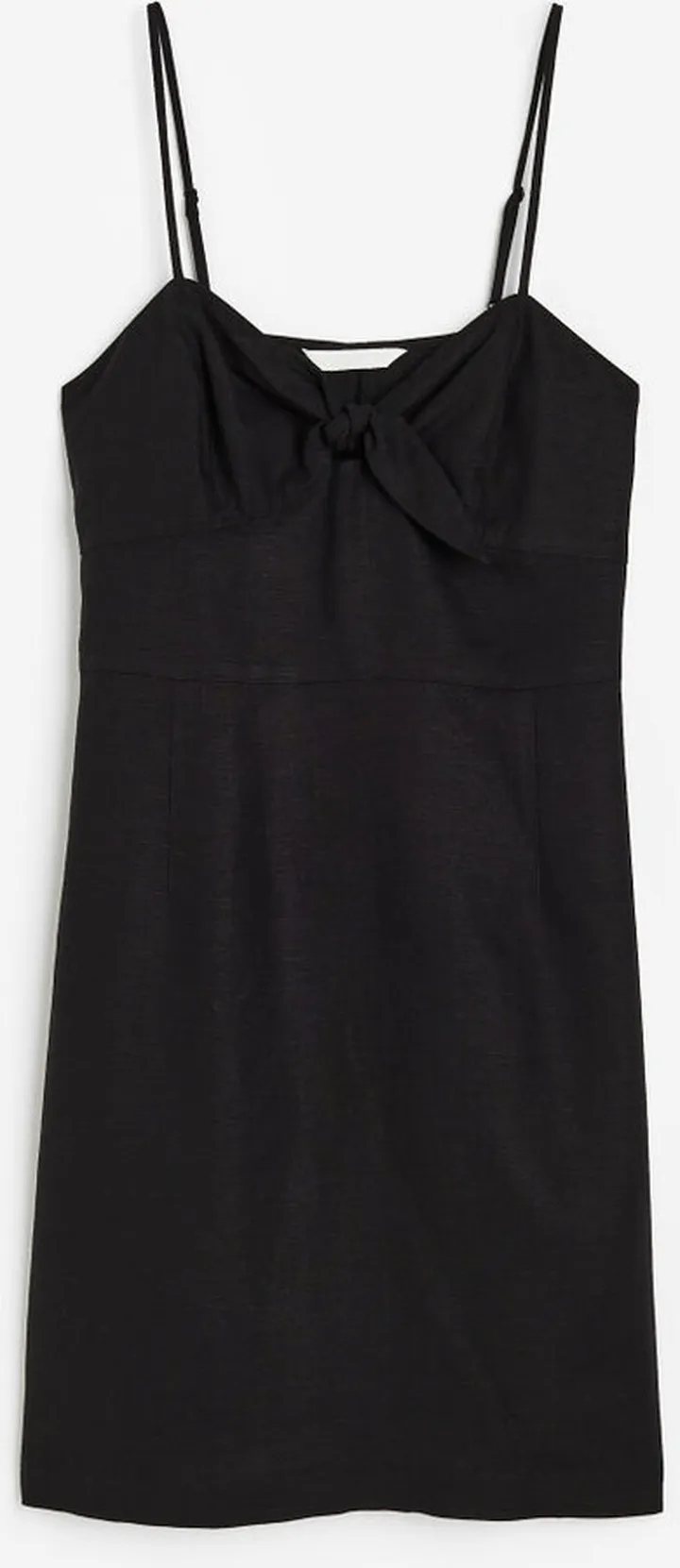 Linen-blend Dress