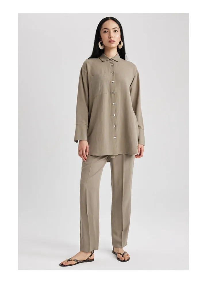 Woman Woven Trousers