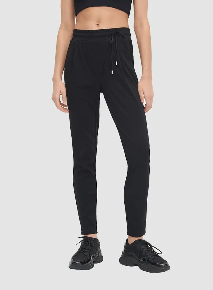 Drawstring Pants Black