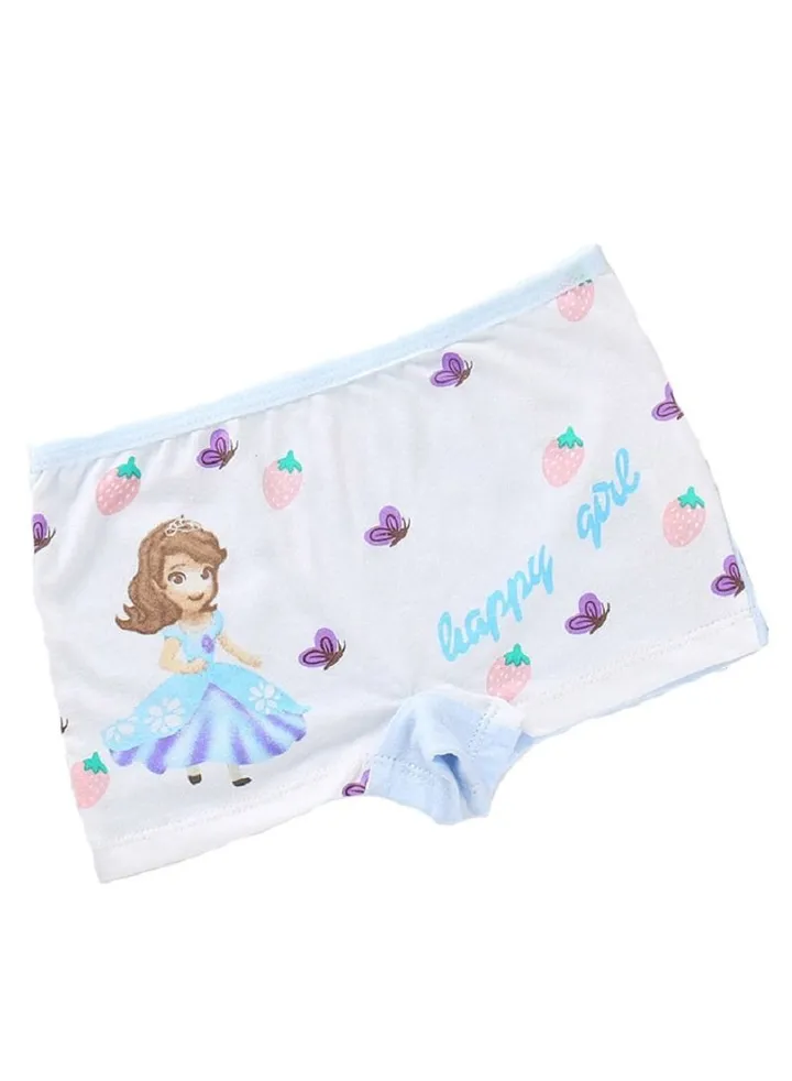 Princess Pretty Little Girls Cotton Toddler Baby Underwear Panties