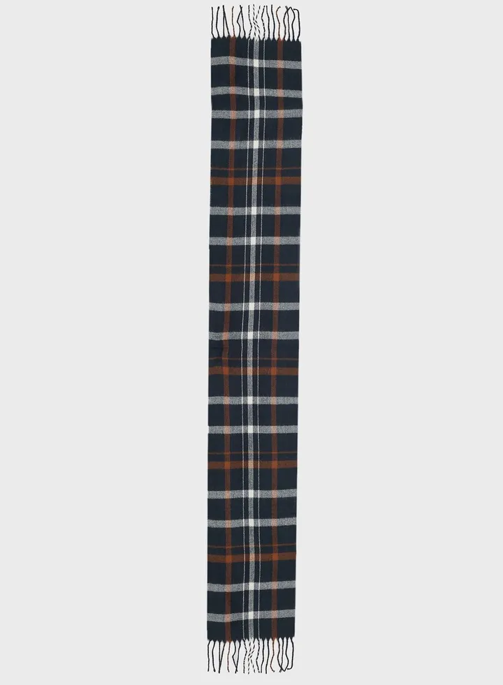 Plaid Long Scarf