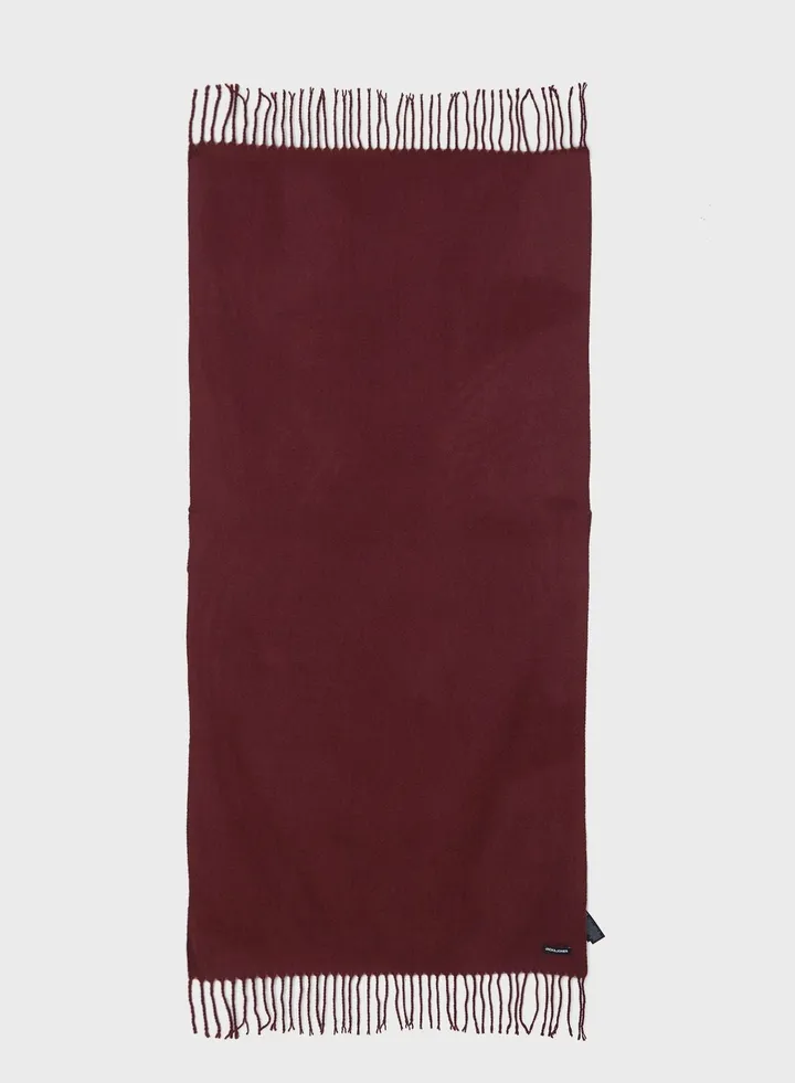 Fringe Hem Scarf