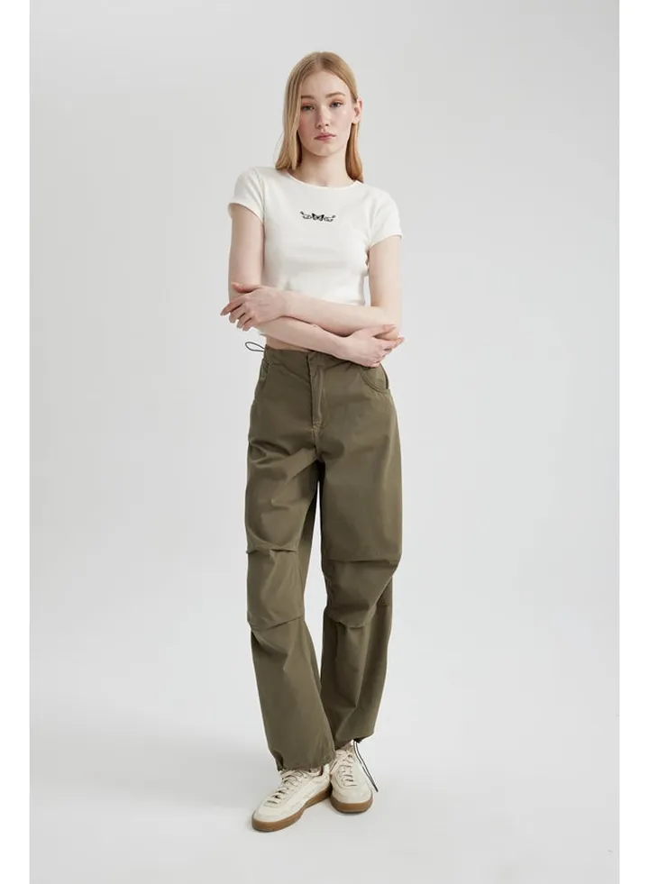 Woman Parachute Woven Trousers