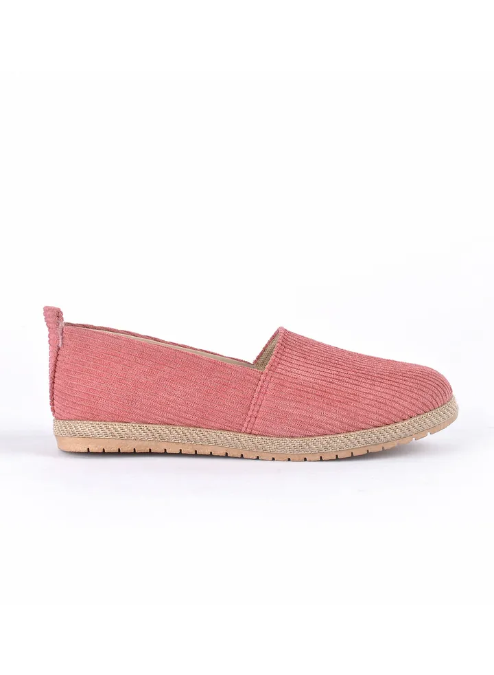 Ballerina Flat Plush Cloth BN-1 - Pink