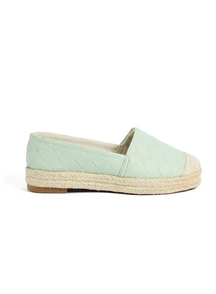 Esbedreh Quibs Texture Leather Hand Made Flat