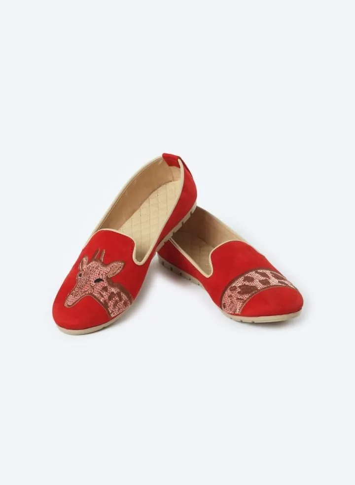 Ballerina Suede Flat