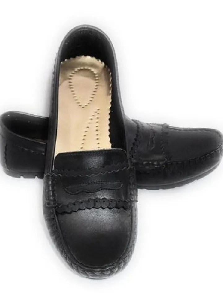Women`s geniune Leather Shoes 1 cm sole