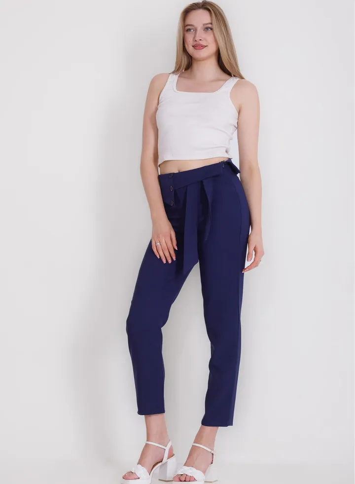 Women Rosoline DarkBlue Color Pants
