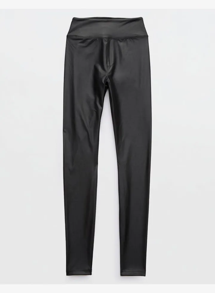 OFFLINE By Aerie Real Luxe Faux Leather Legging