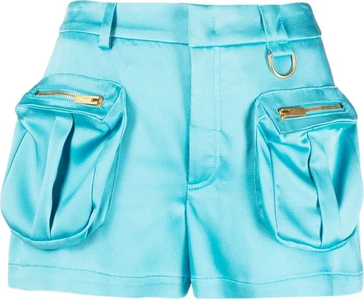 Mid-Rise Cargo Shorts