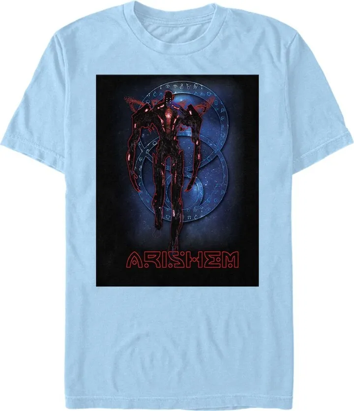 Men's Marvel Eternals Arishem the Judge T-Shirt - Light Blue - 2X Large