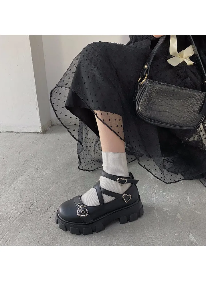 Female New Small Leather Shoes Casual Single Shoes