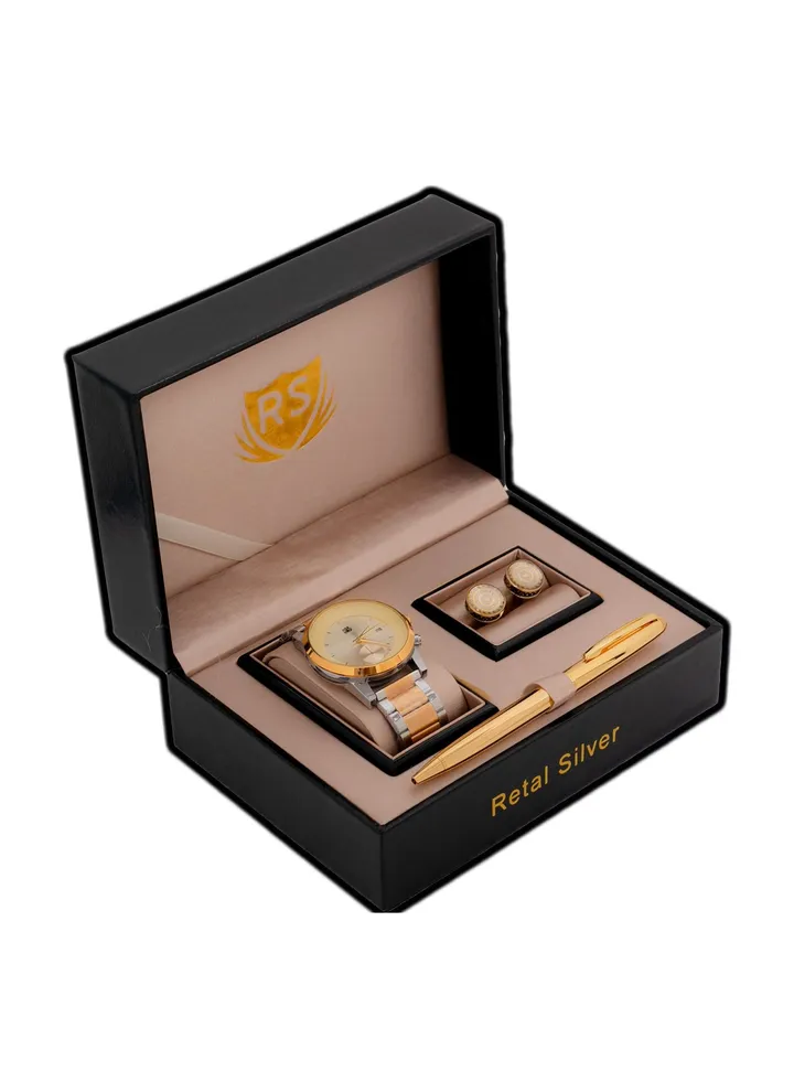 Rs Stainless Steel Quartiz Watch