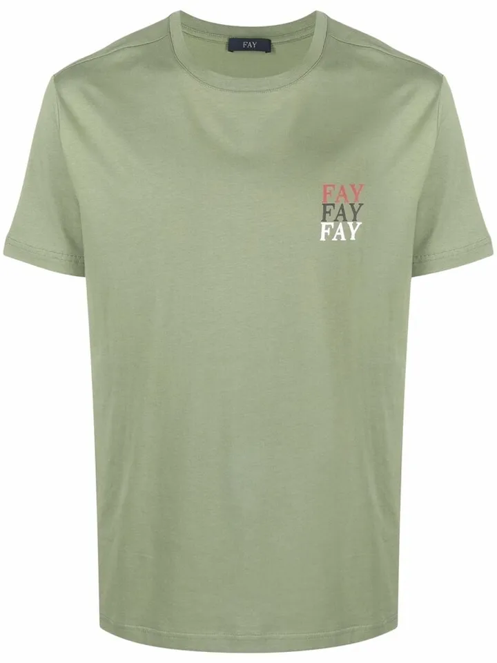 logo-print T-shirt
