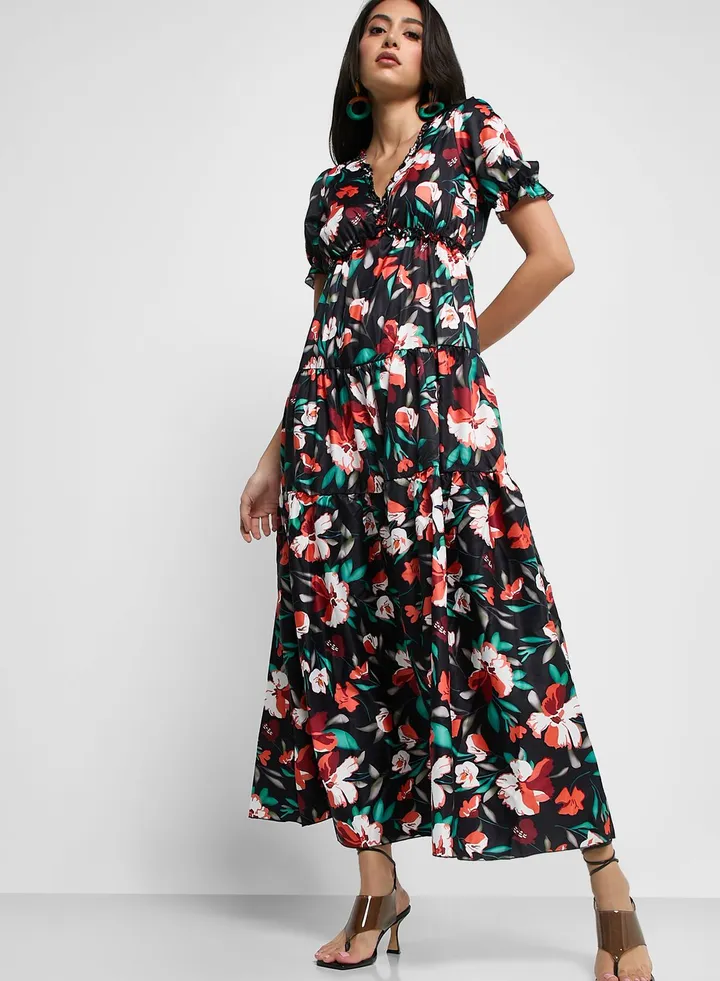 Floral Print Dress