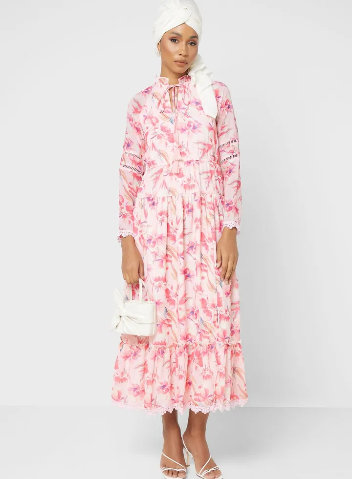 Floral Printed Dress